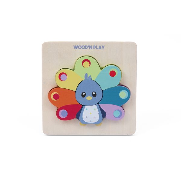 Mini puzzle 3d - WOOD 'N' PLAY