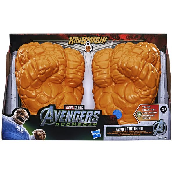 Pugni fx della distruzione di marvel's the thing, ispirati al film ""avengers. dai 5 anni - Avengers