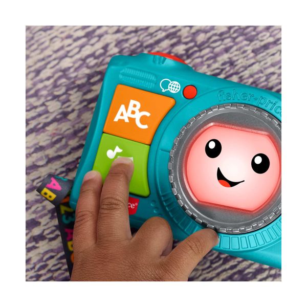 Fisher-price ridi e impara  fotocamera luminosa - FISHER PRICE, FISHER-PRICE