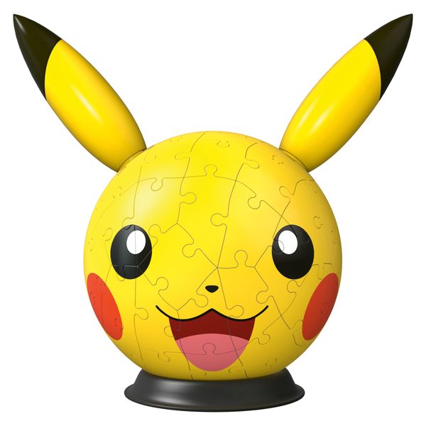Ravensburger puzzle 3d pokémon: pikachu con orecchie, 73 pezzi, 6+ - RAVENSBURGER, RAVENSBURGER 3D PUZZLE