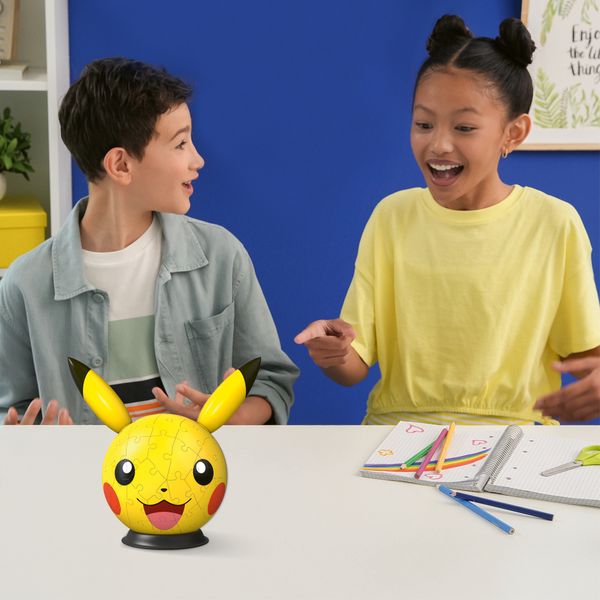 Ravensburger puzzle 3d pokémon: pikachu con orecchie, 73 pezzi, 6+ - RAVENSBURGER, RAVENSBURGER 3D PUZZLE