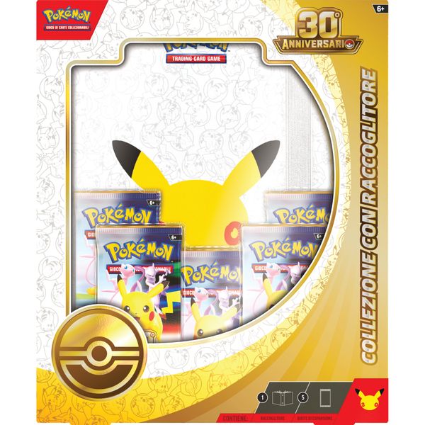 Pokémon 30° anniversario - collezione con raccoglitore - POKEMON