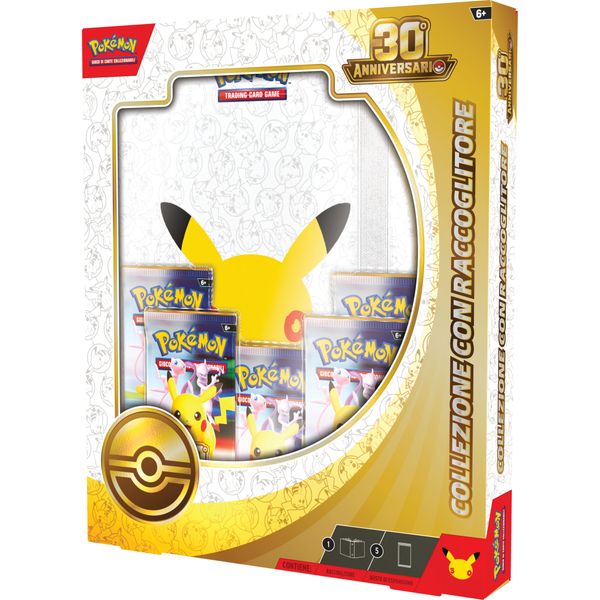 Pokémon 30° anniversario - collezione con raccoglitore - POKEMON