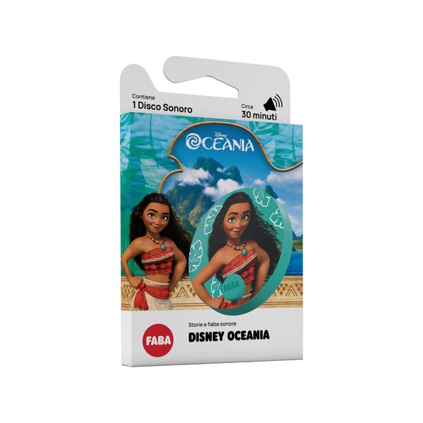 Disco sonoro faba disney oceania - età 5-10 anni - FABA