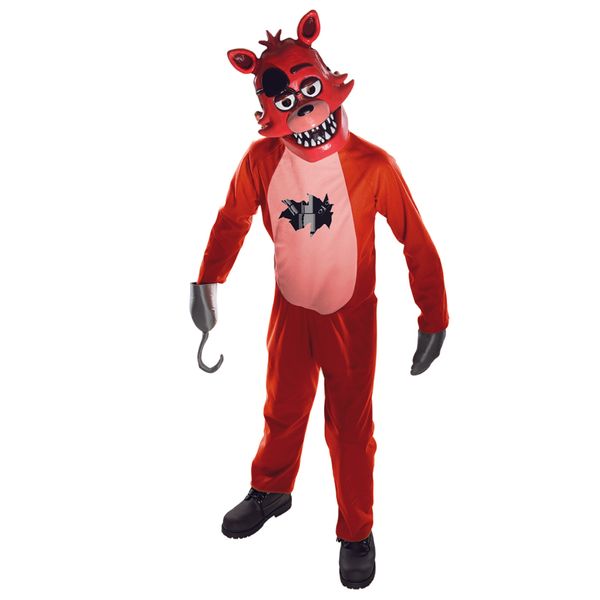 Rubies costume ufficiale da foxy di five nights at freddy's tg. 8/10 anni - RUBIE'S