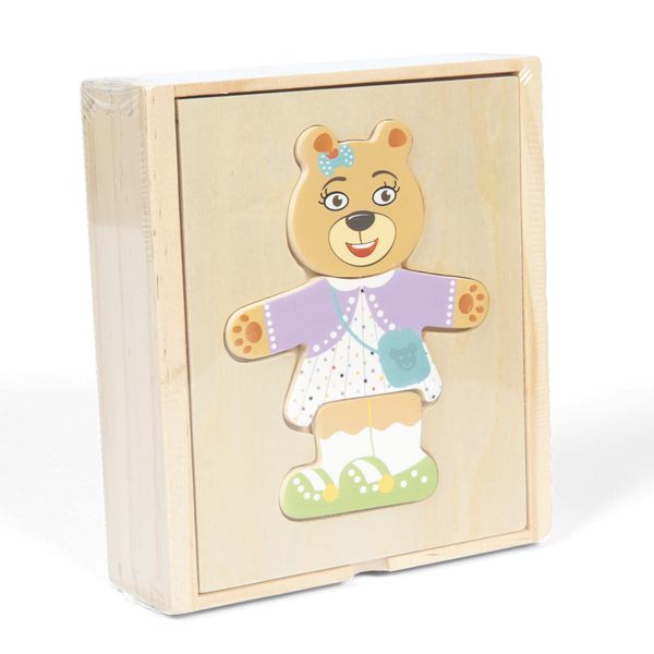 Puzzle orsetti in legno - WOOD 'N' PLAY