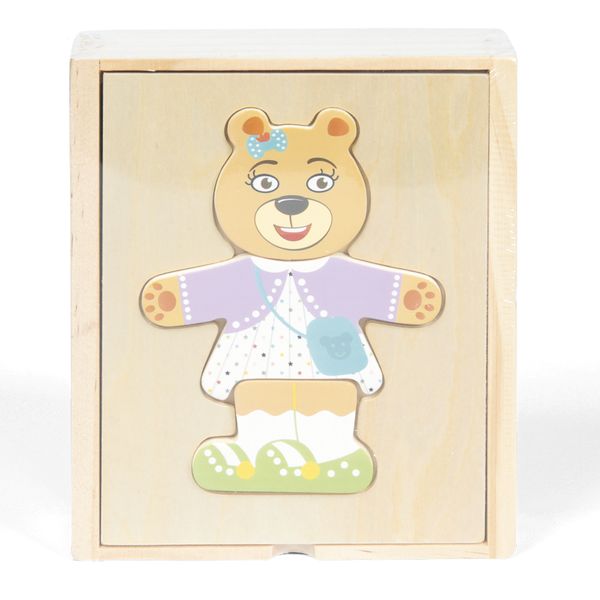 Puzzle orsetti in legno - WOOD 'N' PLAY