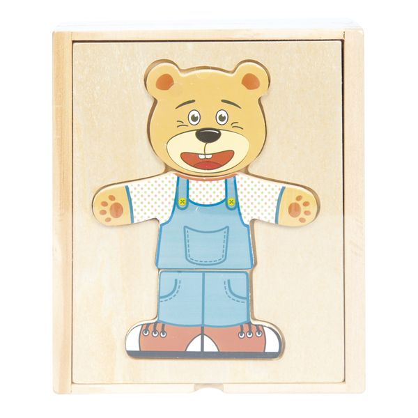 Puzzle orsetti in legno - WOOD 'N' PLAY