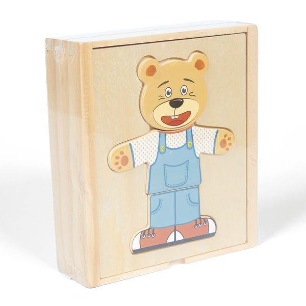 Puzzle orsetti in legno - WOOD 'N' PLAY
