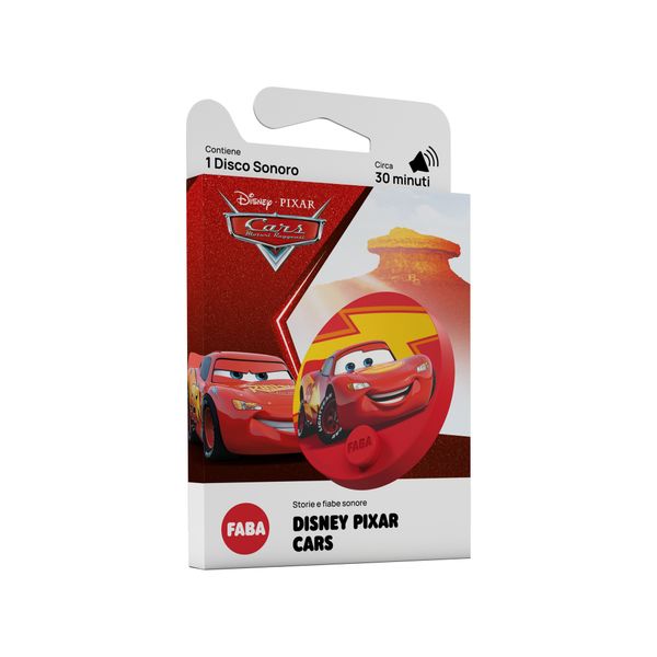 Disco sonoro faba disney cars - età 5-10 anni - FABA