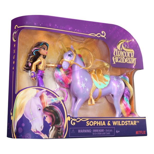 Unicorn academy small doll sophia & wildstar (tema classico) - UNICORN ACCADEMY