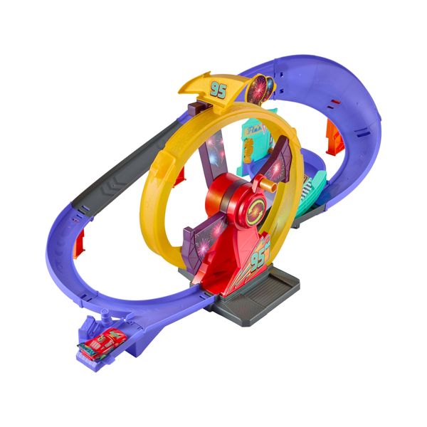 Disney pixar cars disney e pixar cars celebrano il playset pista della vittoria di saetta mcqueen - Cars, Disney