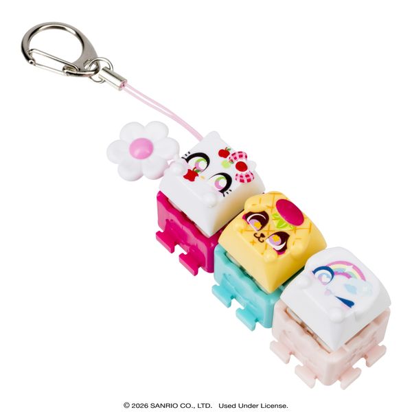 Clickeez hello kitty & friends – confezione da 3 personaggi, portachiavi, fidget asmr, collezionabili, da 6 anni - CLICKEEZ, Hello Kitty