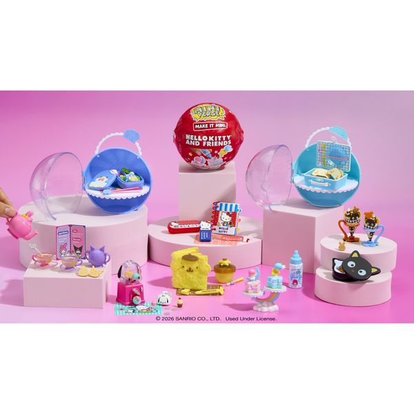 Mga’s miniverse make it mini hello kitty and friends serie 4 - assortito - MINIVERSE MGA