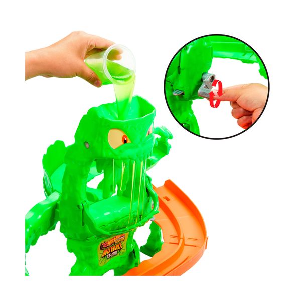 Hot wheels monster trucks mutant chaos monster takedown - Hot Wheels
