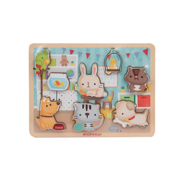 Puzzle 3d - wood 'n' play - WOOD 'N' PLAY