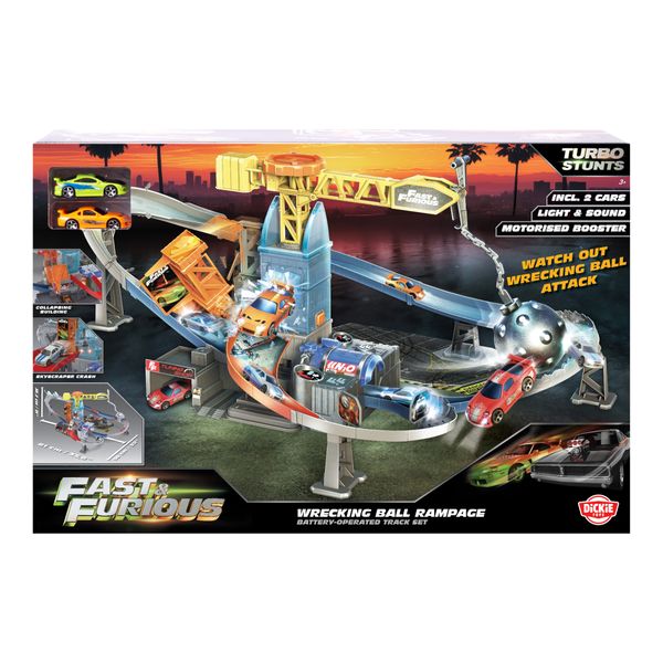 Fast furious pista wrecking crash course - FAST & FURIOUS