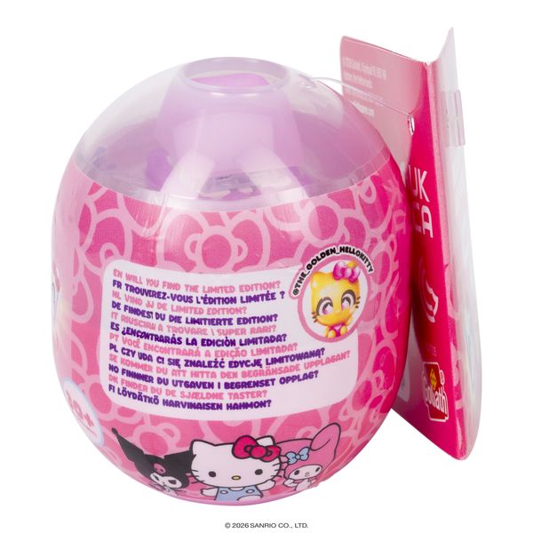 Clickeez hello kitty & friends – confezione da 1 personaggio, portachiavi, fidget asmr, collezionabili, da 6 anni - CLICKEEZ, Hello Kitty