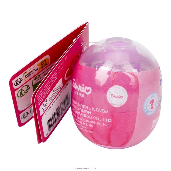 Clickeez hello kitty & friends – confezione da 1 personaggio, portachiavi, fidget asmr, collezionabili, da 6 anni - CLICKEEZ, Hello Kitty