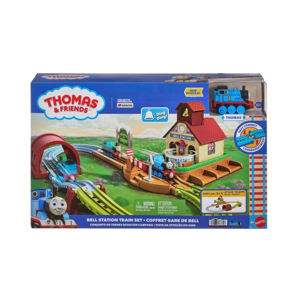 Thomas & friends il trenino thomas pista stazione suona la campana - DISNEY PRINCESS, THOMAS & FRIENDS