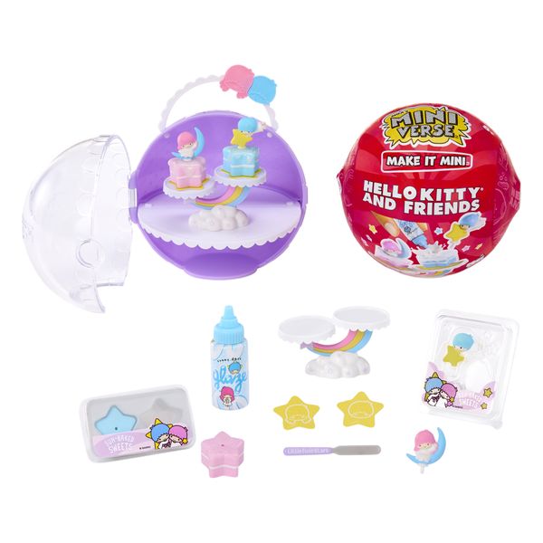Mga’s miniverse make it mini hello kitty and friends serie 4 - assortito - MINIVERSE MGA