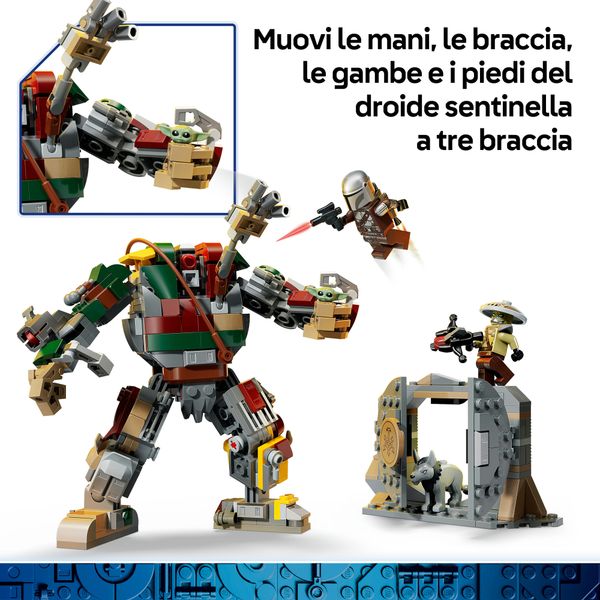 Lego star wars tm resa dei conti con il droide sentinella al palazzo di jabba - 75451 - LEGO STAR WARS, LEGO, Star Wars