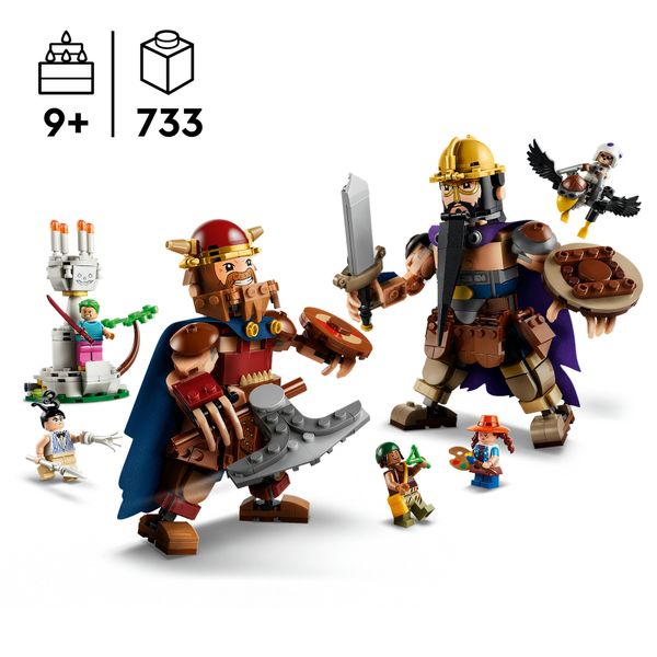 Lego one piece dori contro brogi – giganti di little garden - 75644 - ONE PIECE, LEGO