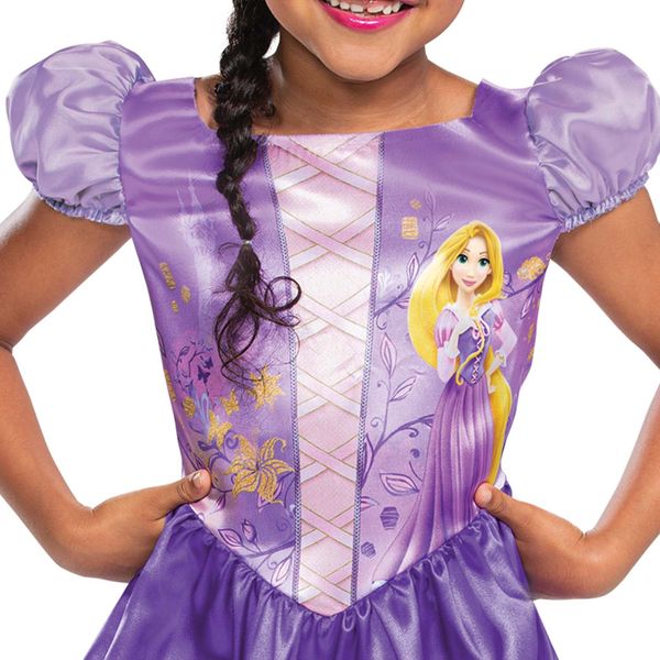 Costume di rapunzel  classic tg. 3-4 anni - DISNEY PRINCESS