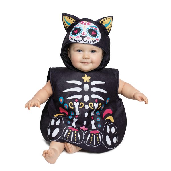 Costume travestimento halloween dead kitty saccotto baby 6/12 mesi - CARNAVAL QUEEN