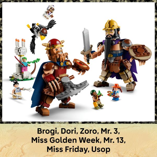 Lego one piece dori contro brogi – giganti di little garden - 75644 - ONE PIECE, LEGO