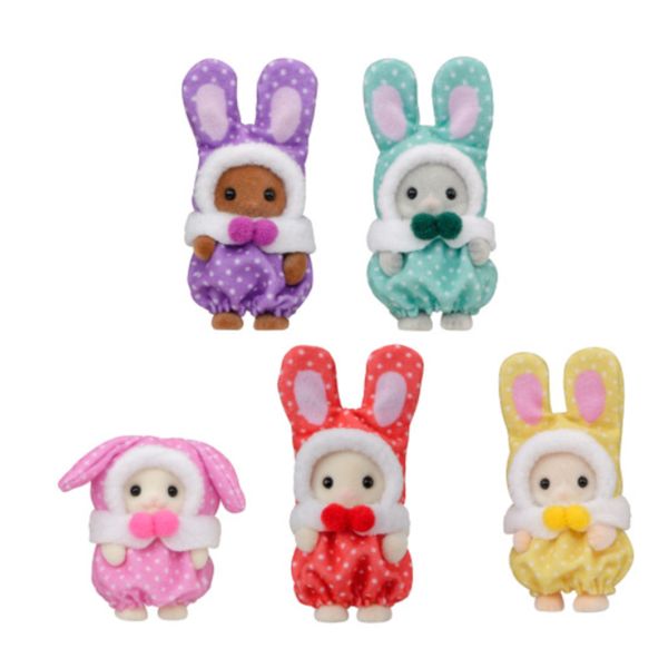 Sylvanian families - cutie collectibles – bebè con costumi colorati - articolo assortito - SYLVANIAN FAMILY
