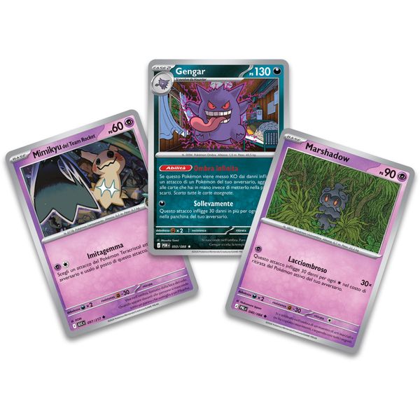 Pokémon blister 2 buste gengar, marshadow e mimikyu - POKEMON