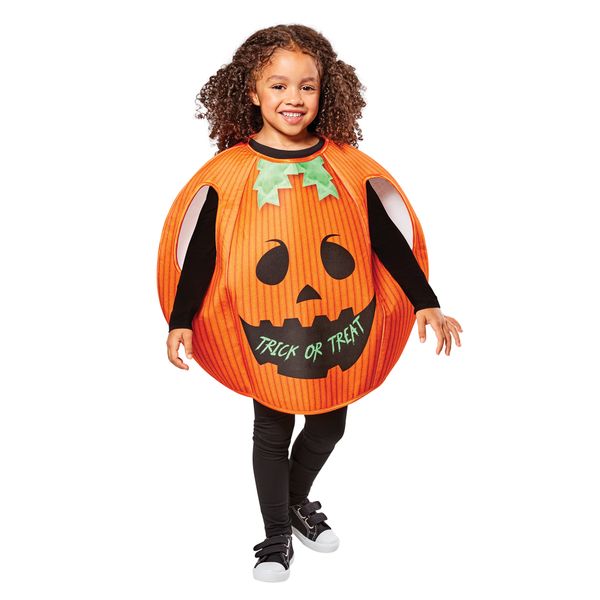 Rubies costume ufficiale da zucca per bambini, tg. 2/3 anni - RUBIE’S