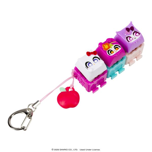 Clickeez hello kitty & friends – confezione da 3 personaggi, portachiavi, fidget asmr, collezionabili, da 6 anni - CLICKEEZ, Hello Kitty