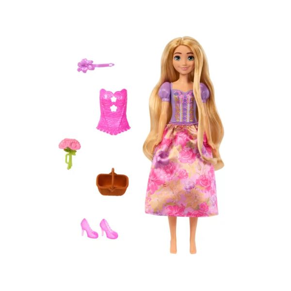 Principesse disney spin & reveal - assortito - bambola ispirata al film disney con 11 sorprese incluse - DISNEY PRINCESS