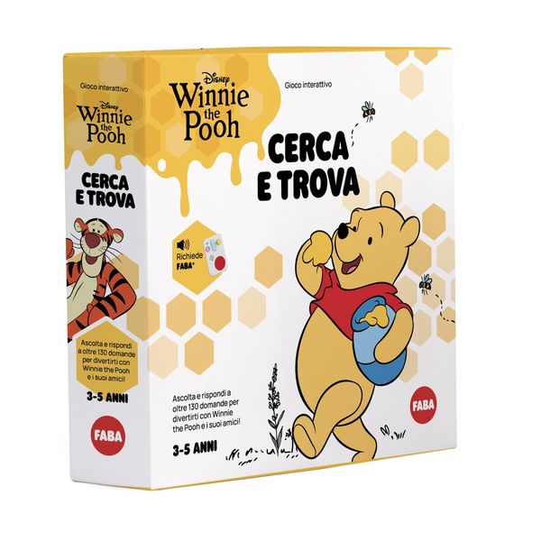 Gioco cerca trova faba - crescere con winnie the pooh - età - 4-6 anni - FABA