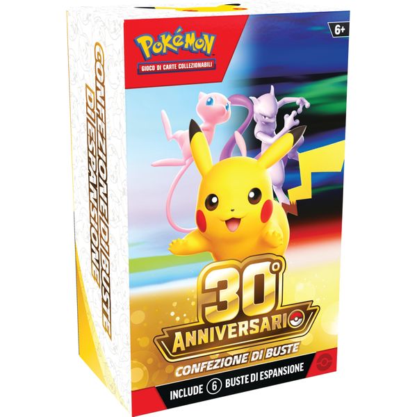 Pokémon 30° anniversario - bundle 6 buste - POKEMON
