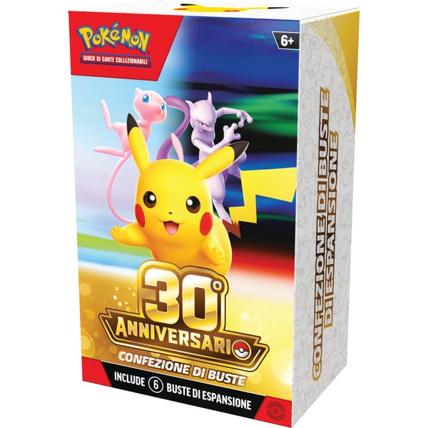 Pokémon 30° anniversario - bundle 6 buste - POKEMON