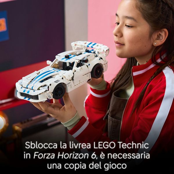Lego technic auto sportiva dodge viper gts-r - 42234 - LEGO TECHNIC