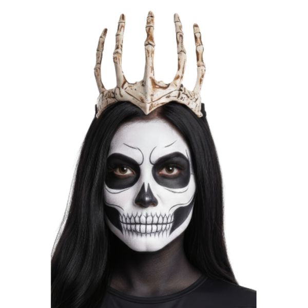 Coroncina mano scheletro su cartoncino - CARNIVAL TOYS
