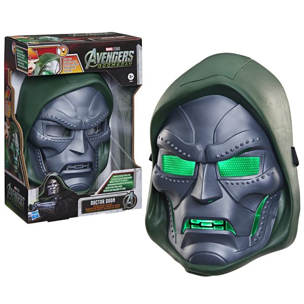 Hasbro marvel studios, avengers: doomsday, maschera con effetto ondata di potere del dottor destino - Avengers