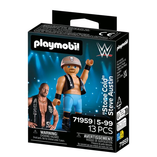 71959 playmobil x wwe® "stone cold" steve austin - PLAYMOBIL : WWE