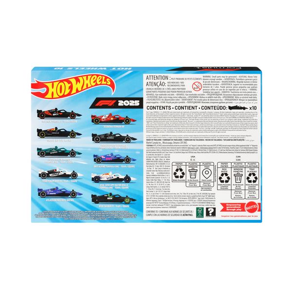 Hot wheels race 10pk - Hot Wheels
