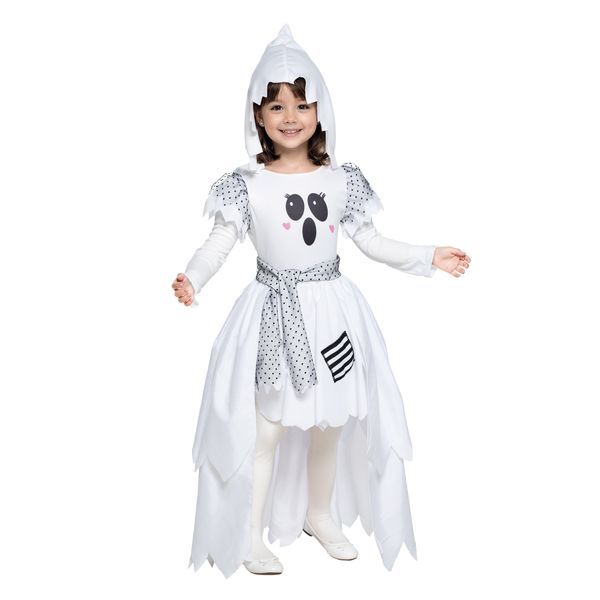 Costume travestimento halloween fantasmina bambina - CARNAVAL QUEEN