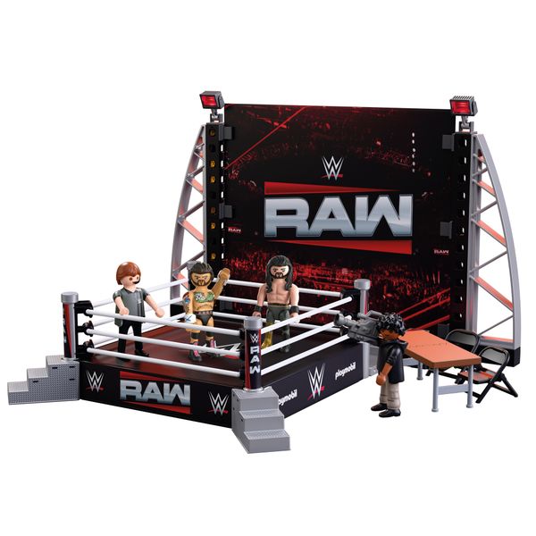 71956 playmobil x wwe® raw ring collectors set - PLAYMOBIL : WWE