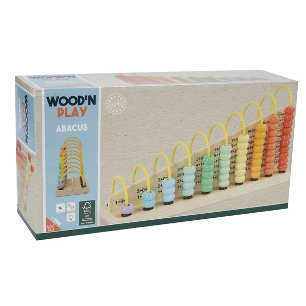 Abaco per bambini in legno - wood "n" play - WOOD 'N' PLAY
