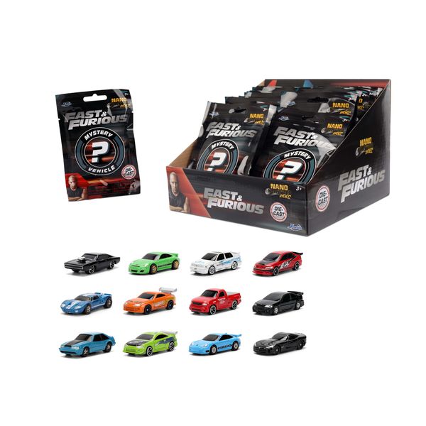 Fast & furious blind bag nano cars - assortito - FAST & FURIOUS