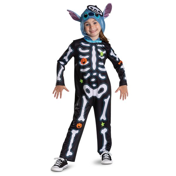 Costume di stitch skeleton per bambini - Disney