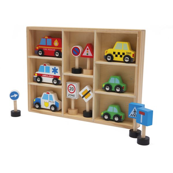 Set veicoli - WOOD 'N' PLAY