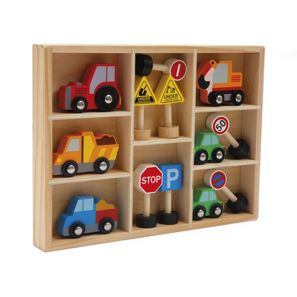 Set veicoli - WOOD 'N' PLAY